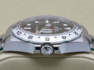 GENTS ROLEX EXPLORER II 42mm 226570 STAINLESS STEEL BLACK DIAL WARRANTY 2022 UK B&P