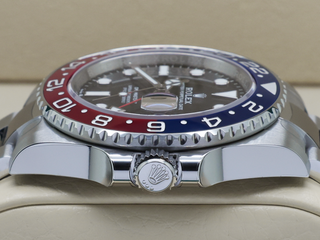 GENTS ROLEX GMT-MASTER II PEPSI 126710BLRO STAINLESS STEEL UNWORN FULL STICKERS 2025 UK B&P