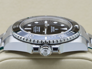 GENTS ROLEX SUBMARINER NON DATE 41mm 124060 STAINLESS STEEL WARRANTY 2025 UK B&P