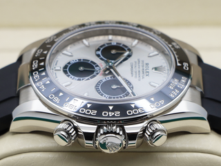 GENTS ROLEX DAYTONA 18ct WHITE GOLD OYSTERFLEX GHOST 126519LN WARRANTY 2026 UK B&P