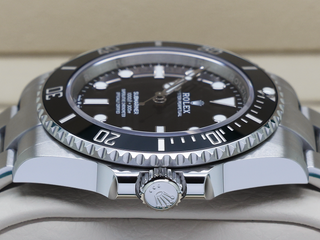 GENTS ROLEX SUBMARINER NON DATE 41mm 124060 STAINLESS STEEL WARRANTY 2026 UK B&P