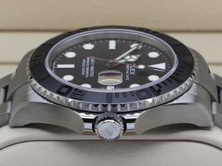 GENTS ROLEX YACHT-MASTER 42MM 226627 TITANIUM OYSTER BRACELET MATT BLACK DIAL UNWORN 2025 UK B&P