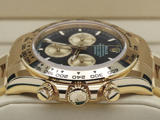 GENTS ROLEX DAYTONA 18ct YELLOW GOLD JOHN MAYER 2.0 126508 GREEN DIAL WARRANTY 2026 UK B&P