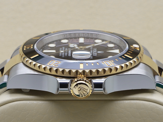 GENTS ROLEX SUBMARINER DATE 41mm 126613LN 18ct GOLD/STEEL BLACK DIAL WARRANTY STICKERS 2021 UK B&P