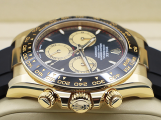 GENTS ROLEX DAYTONA 18ct YELLOW GOLD OYSTERFLEX PAUL NEWMAN 126518LN NEW MODEL WARRANTY 2024 UK B&P