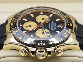 GENTS ROLEX DAYTONA 18ct YELLOW GOLD OYSTERFLEX PAUL NEWMAN 116518LN UNWORN 2023 UK B&P