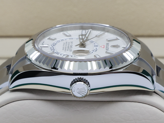 GENTS ROLEX SKY-DWELLER 42mm 336934 STAINLESS STEEL WHITE DIAL UNWORN 2026 UK B&P