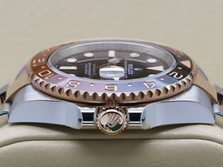 ROLEX GMT-MASTER II ROOT BEER 126711CHNR 18ct ROSE GOLD/STEEL WARRANTY STICKERS 2024 UK B&P