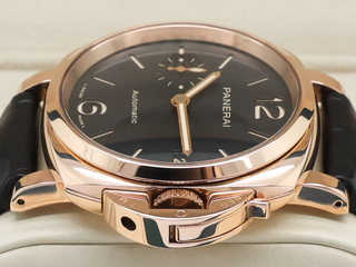 GENTS PANERAI LUMINOR DUE 38MM 18CT ROSE GOLD PAM01029 WARRANTY 2025 UK B&P