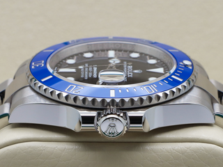 GENTS ROLEX SUBMARINER DATE 41mm BLUEBERRY 126619LB 18ct WHITE GOLD BLACK DIAL WARRANTY 2023 UK B&P