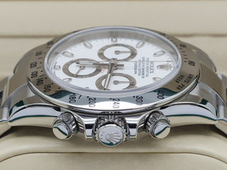 GENTS ROLEX DAYTONA APH CHROMALIGHT 116520 STAINLESS STEEL WHITE DIAL UNWORN STICKERS 2016 B&P