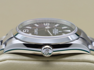 GENTS ROLEX EXPLORER I 36mm 124270 STAINLESS STEEL BLACK DIAL WARRANTY 2024 UK B&P