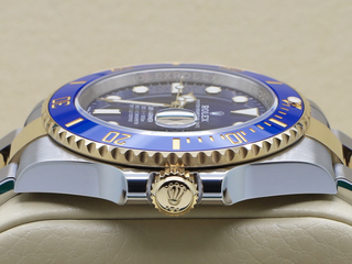 GENTS ROLEX SUBMARINER DATE 41mm 126613LB 18ct GOLD/STEEL BLUE DIAL WARRANTY STICKERS 2025 UK B&P
