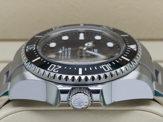 GENTS ROLEX DEEPSEA 44MM 136660 STEEL WARRANTY 2023 UK B&P