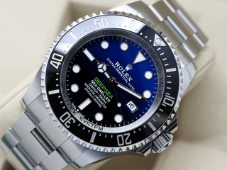 GENTS ROLEX DEEPSEA SEA-DWELLER D-BLUE 126660 JAMES CAMERON STAINLESS STEEL WARRANTY STICKERS 2022 B&P