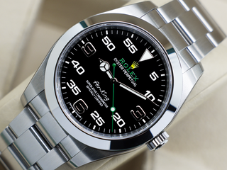 GENTS ROLEX AIR-KING 40mm 116900 STAINLESS STEEL STICKERS WARRANTY 2020 B&P