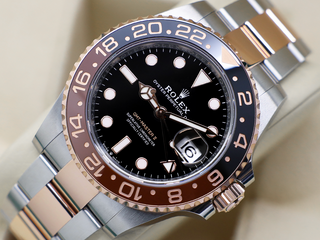 ROLEX GMT-MASTER II ROOT BEER 126711CHNR 18ct ROSE GOLD/STEEL WARRANTY 2023 B&P