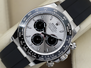 GENTS ROLEX DAYTONA 18ct WHITE GOLD OYSTERFLEX GHOST 126519LN UNWORN 2025 UK B&P