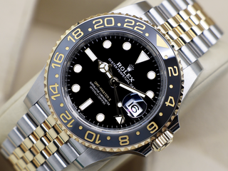 ROLEX GMT-MASTER II 126713GRNR 18ct YELLOW GOLD/STAINLESS STEEL WARRANTY 2024 UK B&P