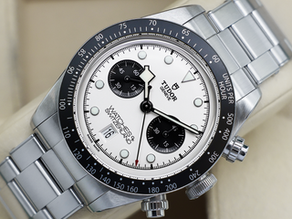 GENTS TUDOR BLACK BAY CHRONO WATCHES OF SWITZERLAND LIMITED EDITION 79360N STAINLESS STEEL WARRANTY 2024 UK B&P