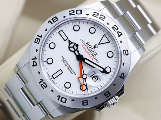 GENTS ROLEX EXPLORER II 42mm 226570 STAINLESS STEEL 'POLAR' WHITE DIAL WARRANTY 2025 UK B&P