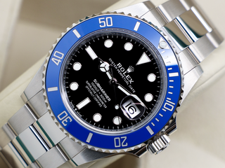 GENTS ROLEX SUBMARINER DATE 41mm BLUEBERRY 126619LB 18ct WHITE GOLD BLACK DIAL WARRANTY 2023 UK B&P