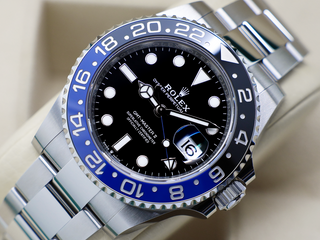 ROLEX GMT-MASTER II BATMAN 126710BLNR STAINLESS STEEL WARRANTY STICKERS 2023 UK B&P