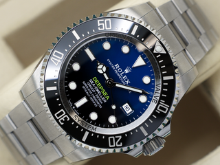 GENTS ROLEX DEEPSEA SEA-DWELLER D-BLUE 126660 JAMES CAMERON STAINLESS STEEL WARRANTY STICKERS 2019 UK B&P