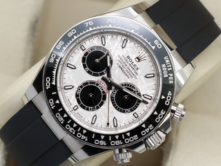 GENTS ROLEX DAYTONA 18CT WHITE GOLD OYSTERFLEX METEORITE 126519LN UNWORN 2026 UK B&P