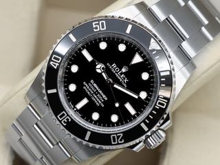 GENTS ROLEX SUBMARINER NON DATE 41mm 124060 STAINLESS STEEL UNWORN 2026 UK B&P
