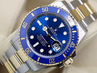 GENTS ROLEX SUBMARINER DATE 41mm 126613LB 18ct GOLD/STEEL BLUE DIAL WARRANTY 2023 UK B&P
