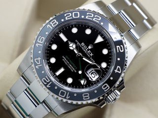 GENTS ROLEX GMT-MASTER II BRUCE WAYNE 126710GRNR STAINLESS STEEL UNWORN 2025 UK B&P