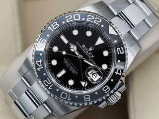 GENTS ROLEX GMT-MASTER II BRUCE WAYNE 126710GRNR STAINLESS STEEL UNWORN 2026 UK B&P
