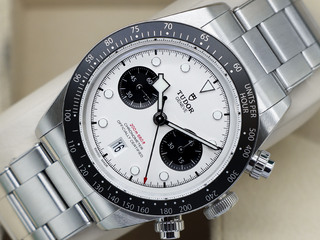 GENTS TUDOR BLACK BAY CHRONO 79360N STAINLESS STEEL WARRANTY 2024 UK B&P