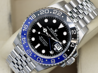 ROLEX GMT-MASTER II BATGIRL 126710BLNR STAINLESS STEEL WARRANTY 2025 UK B&P