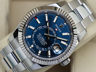 GENTS ROLEX SKY-DWELLER 42mm 336934 STAINLESS STEEL BLUE DIAL UNWORN 2025 UK B&P