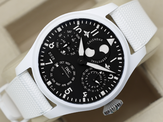 GENTS IWC SCHAFFHAUSEN PERPETUAL CALENDAR BIG PILOT'S TOP GUN LAKE TAHOE 46.5MM IW503008 STAINLESS STEEL WARRANTY 2023 UK B&P