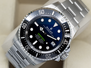 GENTS ROLEX DEEPSEA 136660 STEEL JAMES CAMERON WARRANTY STICKERS 2025 UK B&P