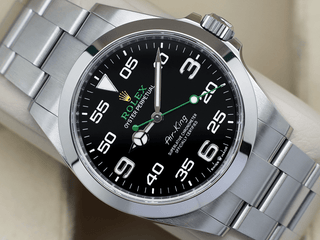 GENTS ROLEX AIR-KING 40mm 126900 STAINLESS STEEL WARRANTY 2023 UK B&P