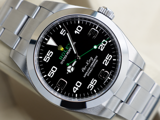 GENTS ROLEX AIR-KING 40mm 116900 STAINLESS STEEL STICKERS WARRANTY 2020 B&P