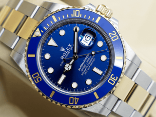 GENTS ROLEX SUBMARINER DATE 41mm 126613LB 18ct GOLD/STEEL BLUE DIAL UNWORN 2024 UK B&P
