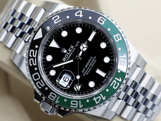 GENTS ROLEX GMT-MASTER II LHD SPRITE 126720VTNR STAINLESS STEEL WARRANTY 2024 UK B&P