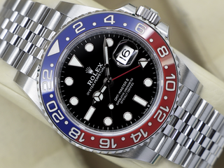 GENTS ROLEX GMT-MASTER II PEPSI MK1 126710BLRO STAINLESS STEEL WARRANTY 2018 UK B&P
