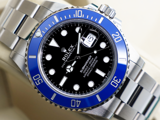 GENTS ROLEX SUBMARINER DATE 41mm BLUEBERRY 126619LB 18ct WHITE GOLD BLACK DIAL WARRANTY 2021 UK B&P