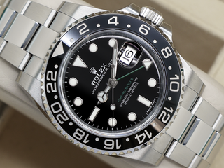 GENTS ROLEX GMT-MASTER II 116710LN STAINLESS STEEL WARRANTY 2019 UK B&P