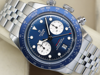 GENTS TUDOR BLACK BAY CHRONO 79360B STAINLESS STEEL WARRANTY 2025 B&P