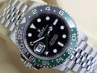 GENTS ROLEX GMT-MASTER II LHD SPRITE 126720VTNR STAINLESS STEEL WARRANTY 2023 UK B&P