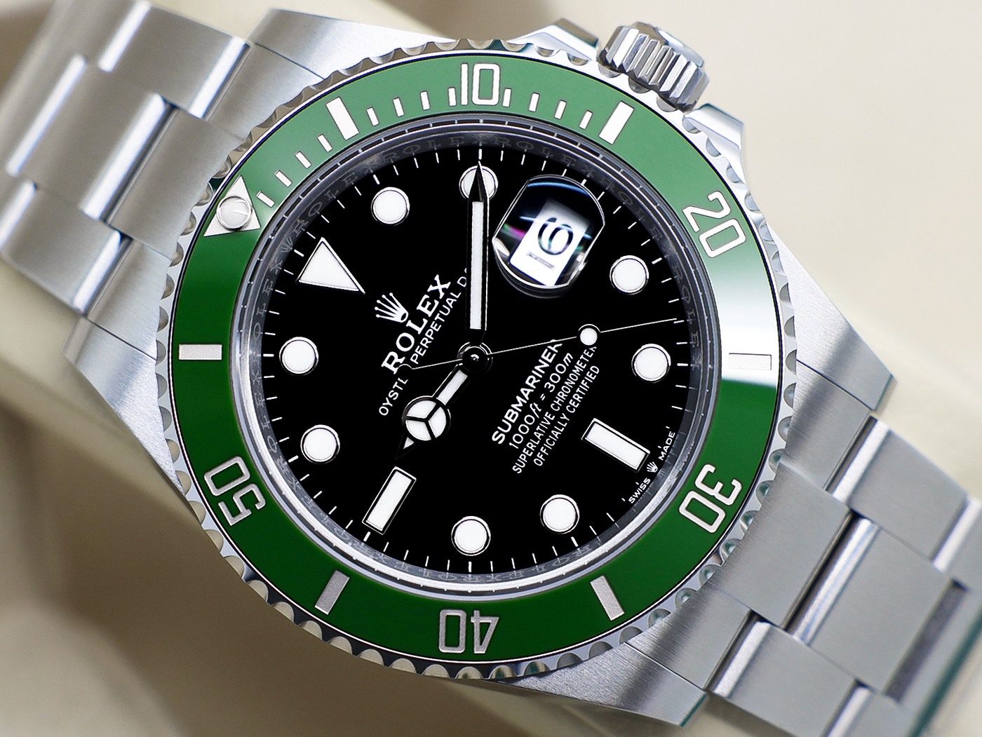 GENTS ROLEX GENTS ROLEX SUBMARINER DATE 41mm STARBUCKS MK2 126610LV STAINLESS STEEL WARRANTY 2023 UK B&P