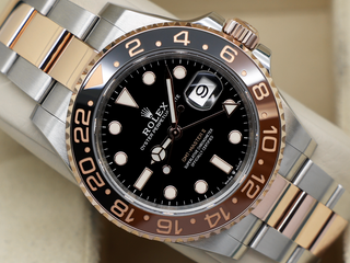 ROLEX GMT-MASTER II ROOT BEER 126711CHNR 18ct ROSE GOLD/STEEL WARRANTY 2021 UK B&P