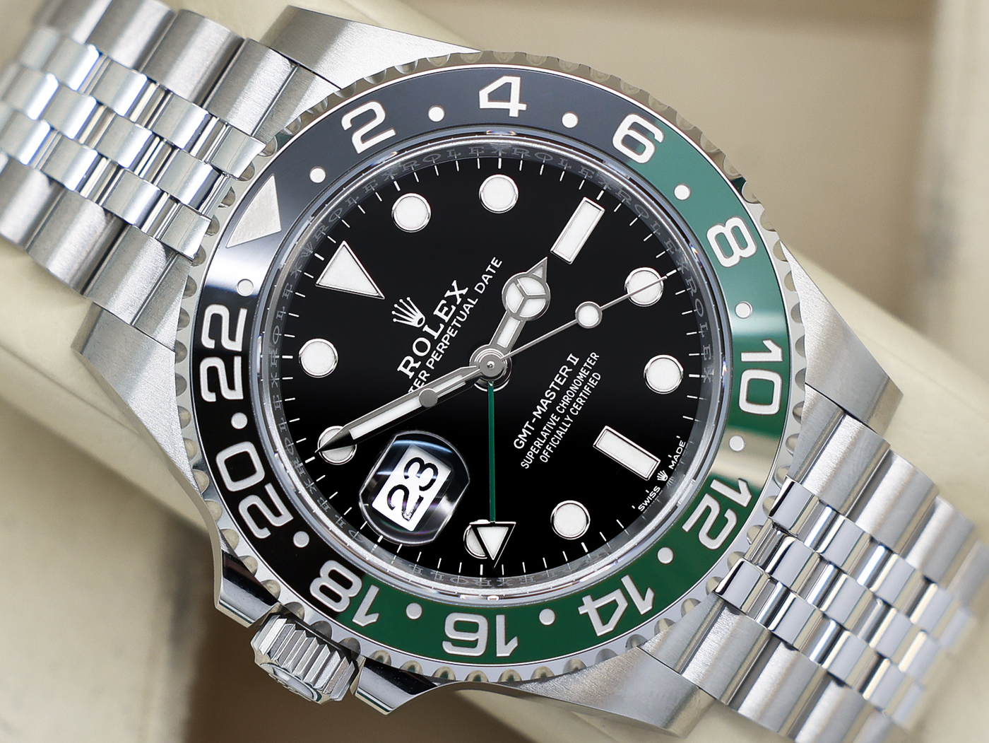 Rolex ROLEX GMT-MASTER II LHD SPRITE 126720VTNR STAINLESS STEEL UNWORN 2026 UK B&P